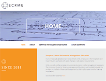 Tablet Screenshot of ecrme.org